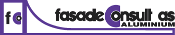 Fasadeconsult Aluminiums AS sin logo i farger